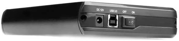 Kietasis diskas NATEC NKZ-0448 RHINO išorinis USB 3.0 korpusas skirtas 3,5 colio SATA HDD juodas aliuminis