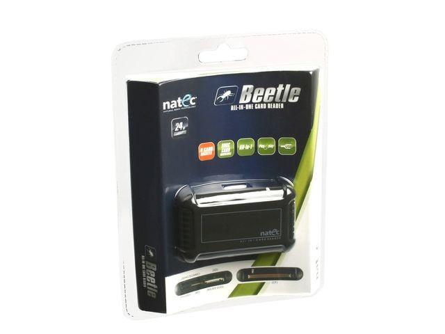 NATEC NCZ-0206 kortelių skaitytuvas „Viskas viename Beetle SDHC USB 2.0“