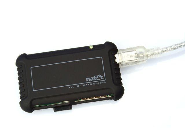 NATEC NCZ-0206 kortelių skaitytuvas „Viskas viename Beetle SDHC USB 2.0“