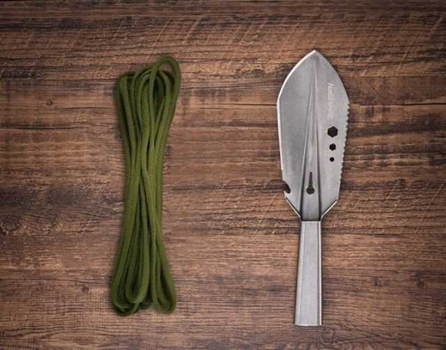 Naturehike NH20GJ001 Multifunctional shovel Nerūdijantis plienas