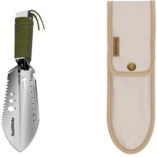 Naturehike NH20GJ001 Multifunctional shovel Nerūdijantis plienas