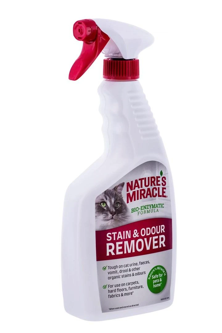 Valiklis kačių dėmėms ir kvapams šalinti Nature's Miracle Stain&Odour REMOVER CAT, 709ml