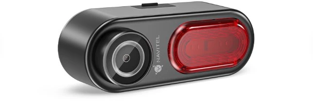 NAVITEL FLOW BL800 galinis dviračio žibintas su 4K vaizdo įrašymo įrenginiu