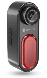 NAVITEL FLOW BL800 galinis dviračio žibintas su 4K vaizdo įrašymo įrenginiu