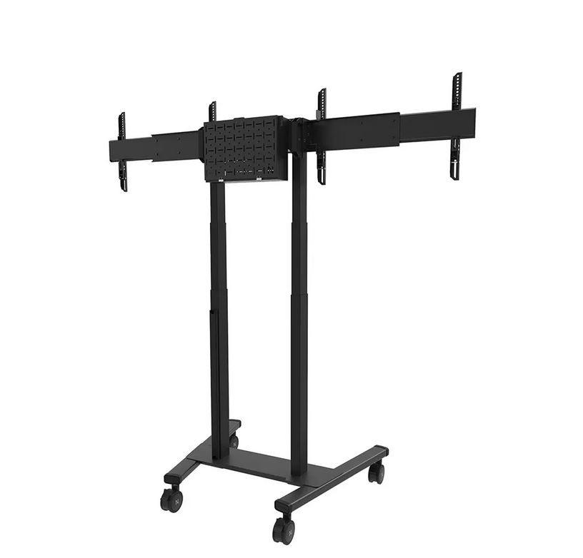 Laikiklis NEOMOUNTS BY NEWSTAR DUAL SCREEN ADAPTER FOR WL55/FL55-875BL1, FROM 42" UP TO 65" VESA 800X400, 50 KG. PER DISPLAY