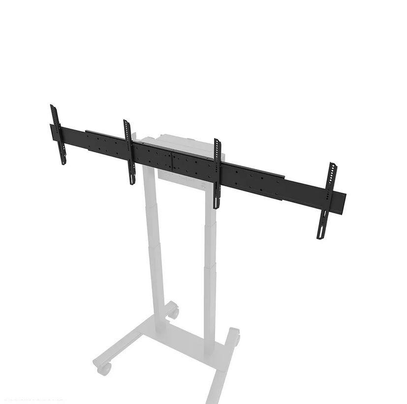 Laikiklis NEOMOUNTS BY NEWSTAR DUAL SCREEN ADAPTER FOR WL55/FL55-875BL1, FROM 42" UP TO 65" VESA 800X400, 50 KG. PER DISPLAY
