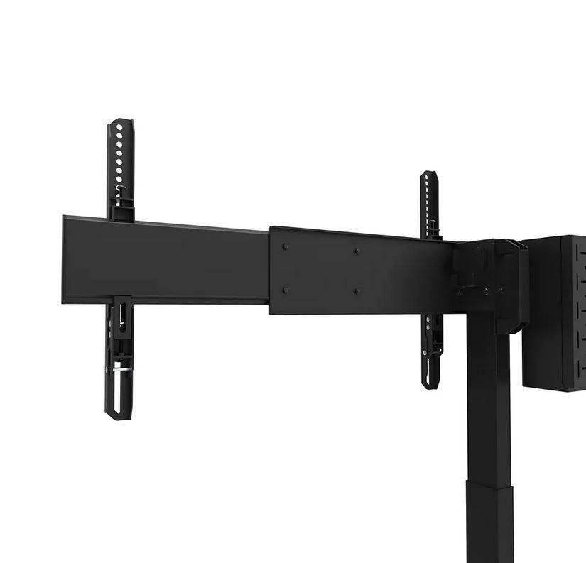 Laikiklis NEOMOUNTS BY NEWSTAR DUAL SCREEN ADAPTER FOR WL55/FL55-875BL1, FROM 42" UP TO 65" VESA 800X400, 50 KG. PER DISPLAY