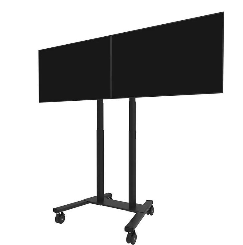 Laikiklis NEOMOUNTS BY NEWSTAR DUAL SCREEN ADAPTER FOR WL55/FL55-875BL1, FROM 42" UP TO 65" VESA 800X400, 50 KG. PER DISPLAY