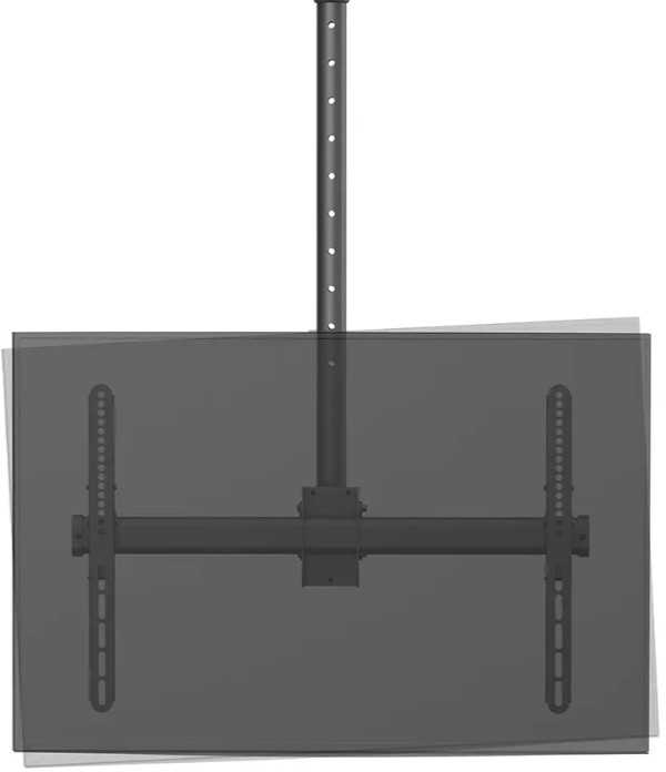Laikiklis NEOMOUNTS PLOKŠČIASIS EKRANAS LUBŲ MONTAVIMAS (AUGŠIS: 106-156 CM) Juodas
