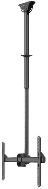 Laikiklis NEOMOUNTS PLOKŠČIASIS EKRANAS LUBŲ MONTAVIMAS (AUGŠIS: 106-156 CM) Juodas