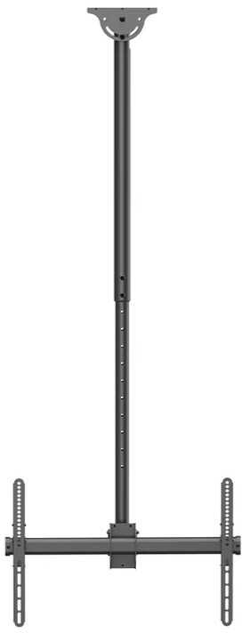 Laikiklis NEOMOUNTS PLOKŠČIASIS EKRANAS LUBŲ MONTAVIMAS (AUGŠIS: 106-156 CM) Juodas