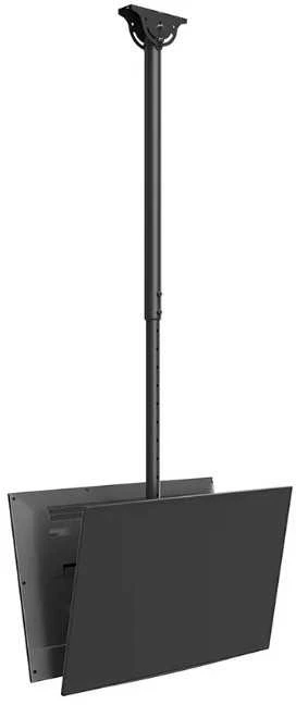 Laikiklis NEOMOUNTS NUGAL Į ATGAL EKRANO LUBŲ MONTAVIMAS (AUGŠIS: 106-156 CM) Juodas