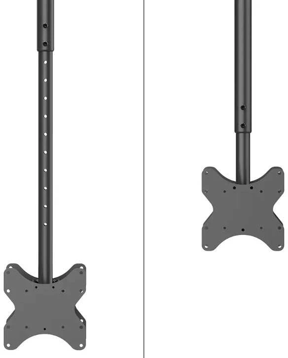 Laikiklis NEOMOUNTS NUGAL Į ATGAL EKRANO LUBŲ MONTAVIMAS (AUGŠIS: 106-156 CM) Juodas