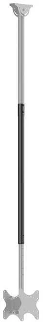 Laikiklis NEOMOUNTS NUGAL Į ATGAL EKRANO LUBŲ MONTAVIMAS (AUGŠIS: 106-156 CM) Juodas