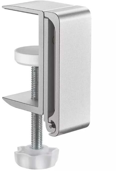 NEOMOUNTS HEADPHONE HOLDER, CLAMP MOUNTED, ALUMINUM