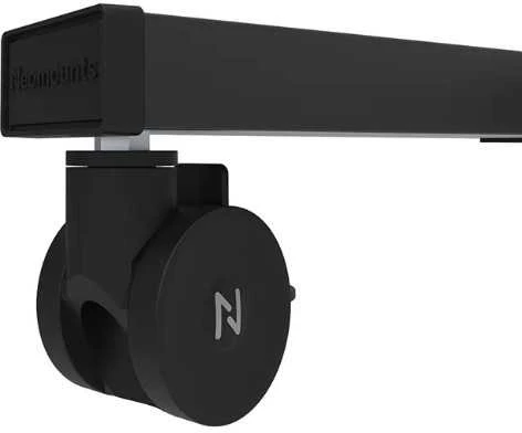 Laikiklis „NEOMOUNTS MOVE LIFT XL“ MOTORIZUOTAS MOBILUSIS STOVAS SU SANDĖLIAVIMO DĖŽE, 10 CM, RATUKAI, GRINDYS – VESA MAX 1200X600