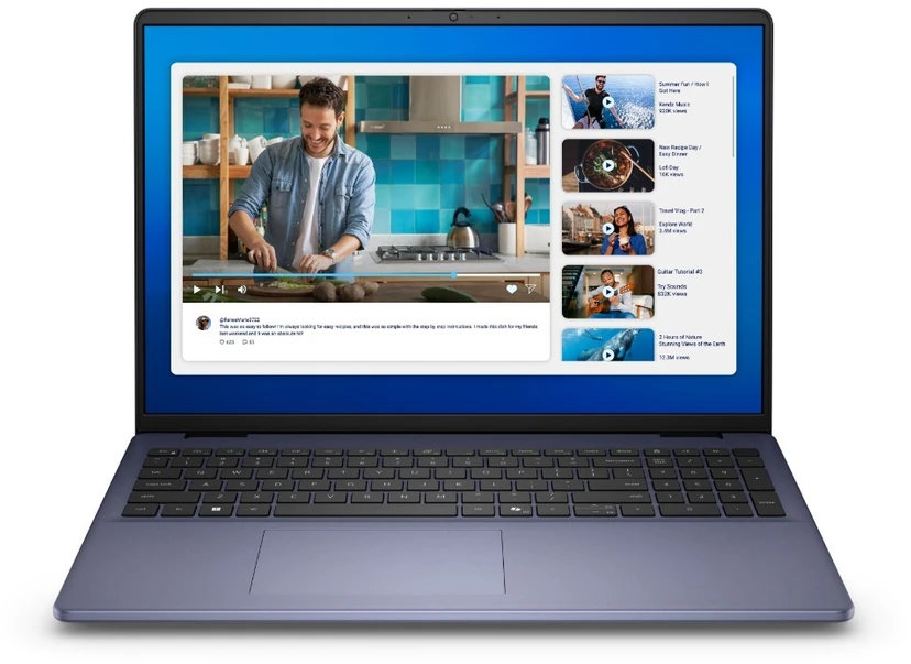 Nešiojamas kompiuteris Dell 16 dc16251 w11p c7-150i/16gb/1tb/16.0 fhd+/gf mx 570a/fgrpr/wlan + bt/apšvietimas 8gb/4cell/3yps platinos sidabrinis