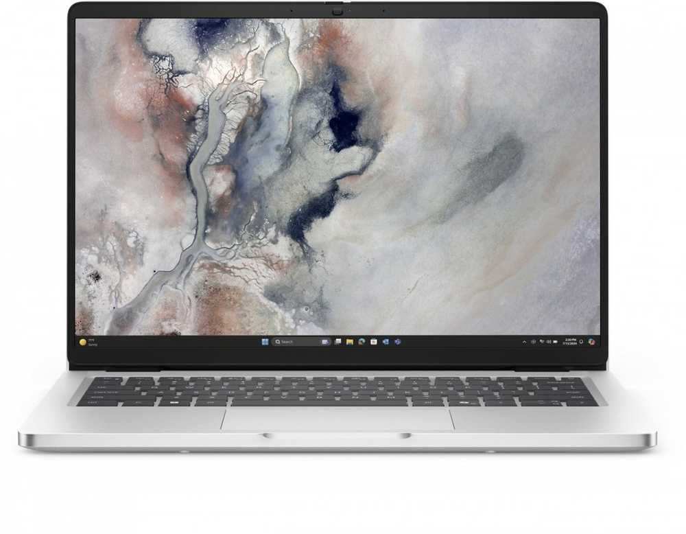 Nešiojamas kompiuteris Dell Pro 14 pc14250 w11p u7 255i/32gb/512gb/14.0 fhd+/int/fgrpr/fhd/ircam/mic/wlan+bt/bcklkb/3c/3yps platinum