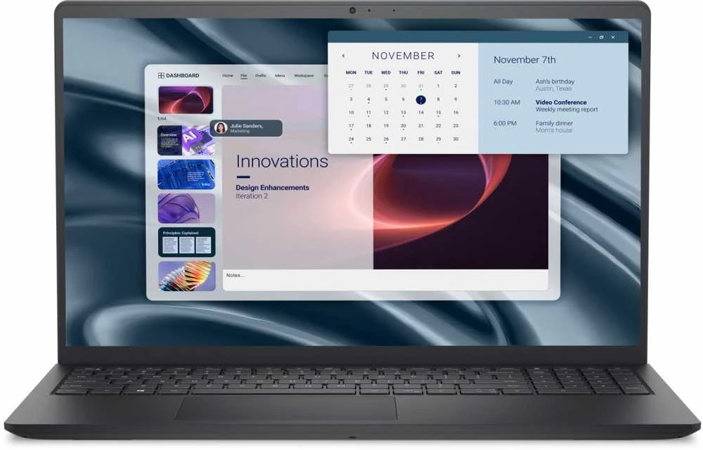 Dell Pro 15 Essential - i7-1355U | 15,6" | 16GB | 512GB | Win11Pro | Juodas