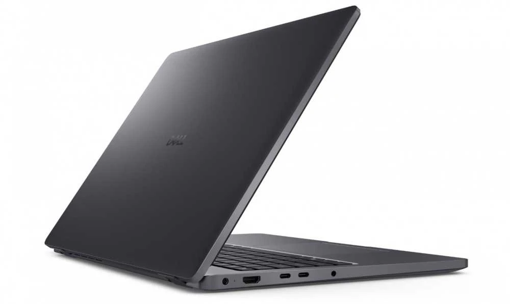 Nešiojamas kompiuteris Dell Pro 16 pc16250 w11p c7 150i/16gb/512gb cl25/fgrpr/fhd ir kamera bei mikrofonas/wlan+bt/16.0 fhd+/bcklkb/3c/3yps magnetito spalvos, tekstūruota apdaila