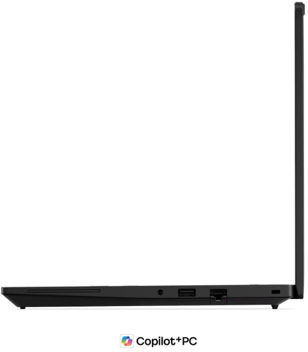Nešiojamas kompiuteris Lenovo ThinkPad T14 Gen 7 | AMD Ryzen AI 5 PRO 440, 14" WUXGA, 32 GB RAM, 512 GB SSD, Windows 11 Pro | Juodas