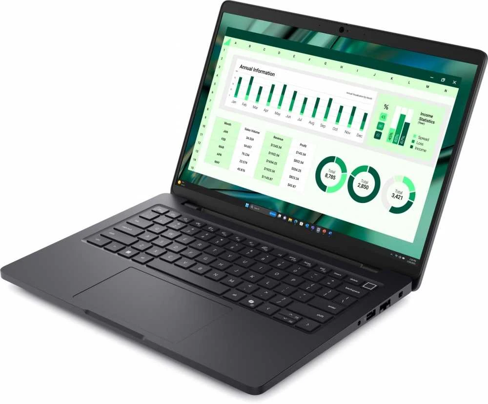 Stacionarus kompiuteris „Dell Pro Max 14“ darbo stotis „Mc14250 Win11 Pro U7-265h“ 16 GB 512 GB RTX Pro 500 Fgrpr&Smtcd FHD IR kamera ir mikrofonas WLAN+BT 14 FHD+ apšviestas KB 4 celių 130 W