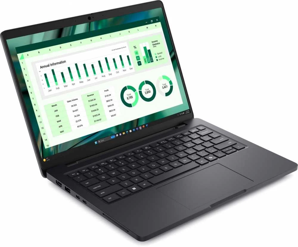 Stacionarus kompiuteris „Dell Pro Max 14“ darbo stotis „Mc14250 Win11 Pro U7-265h“ 16 GB 512 GB RTX Pro 500 Fgrpr&Smtcd FHD IR kamera ir mikrofonas WLAN+BT 14 FHD+ apšviestas KB 4 celių 130 W