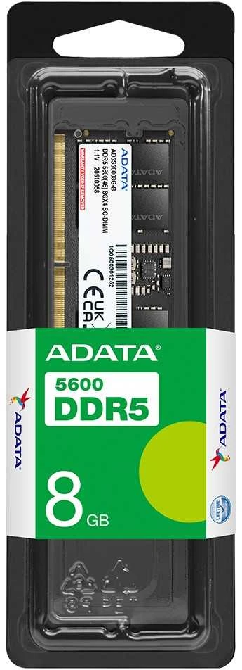RAM ADATA Atmintis do notebooka premier ddr5 5600 sodimm 8gb single tray