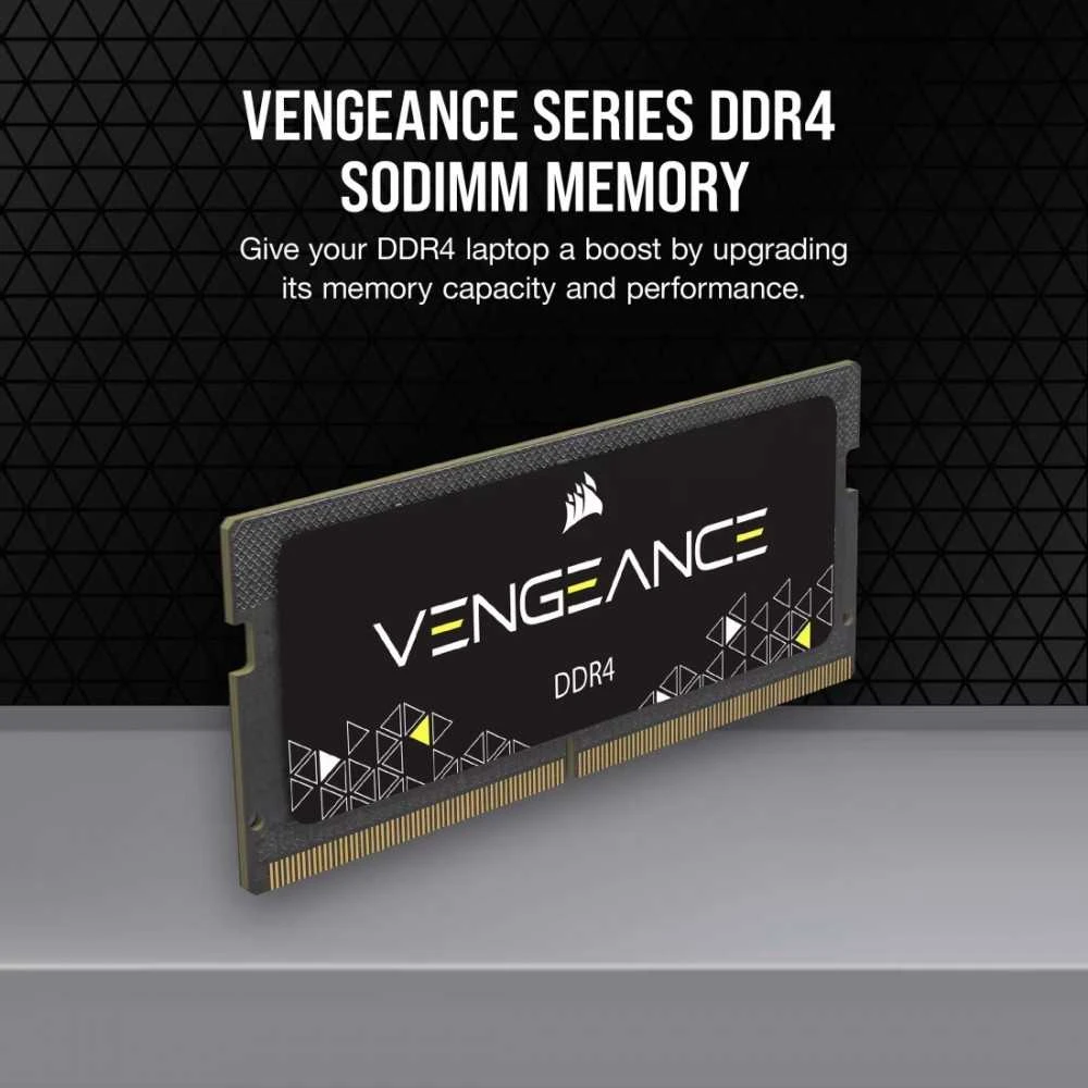 RAM 16GB PC 3200 CL22 CORSAIR VENGEANCE Juodas retail