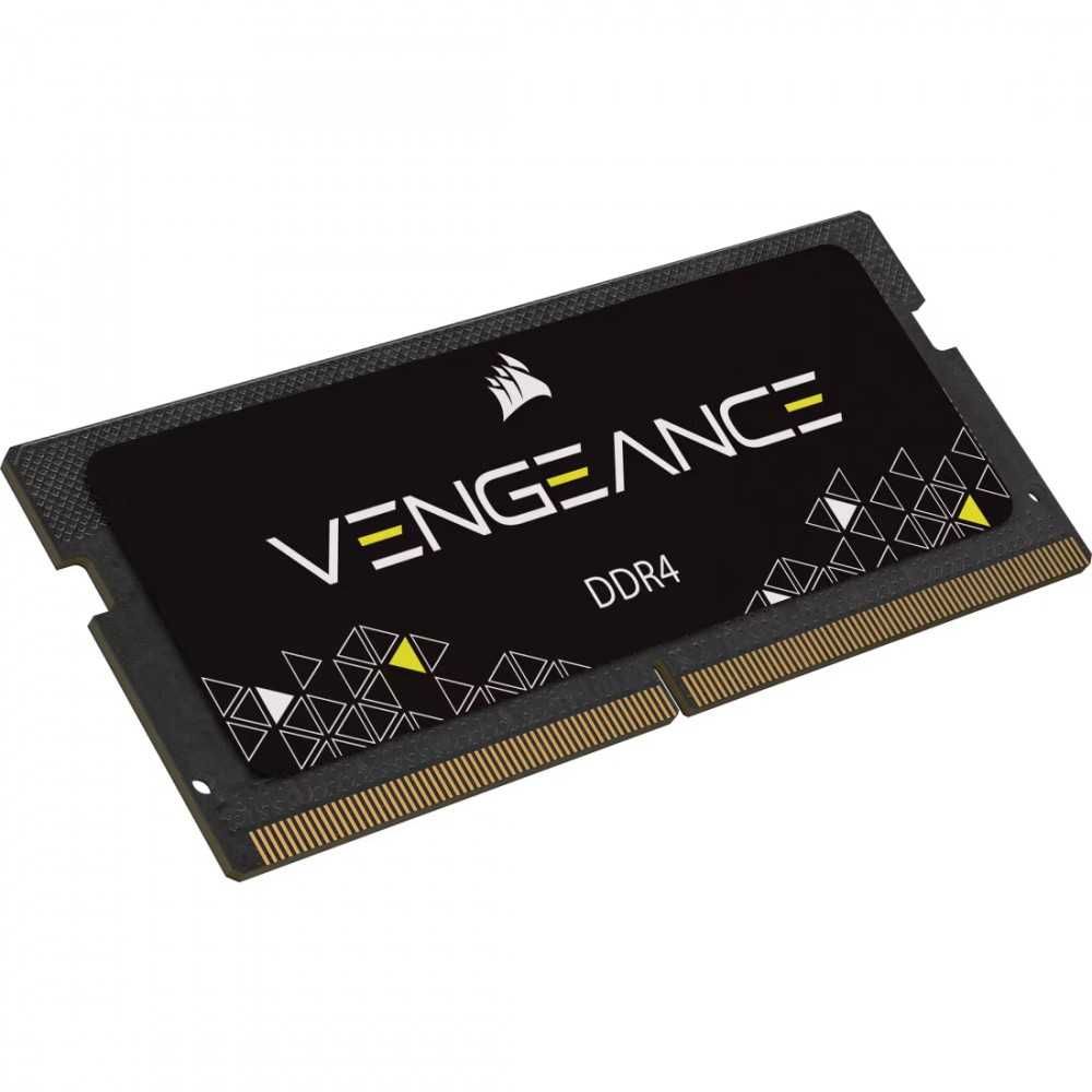 Nešiojamo kompiuterio atmintis Corsair Atmintis ddr4 vengeance 16gb/3200mcd (1x16gb) cl22 sodimm