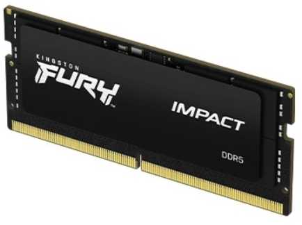 RAM „Kingston KF548S38IB-8“ 8 GB 4800 MHz DDR5 CL38 SODIMM FURY Impact atmintis | „Kingston“