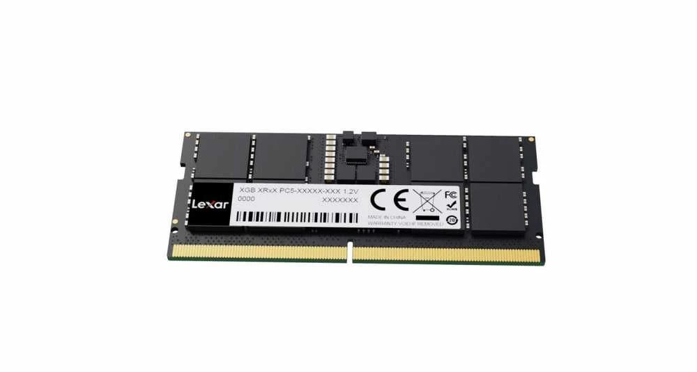 Nešiojamo kompiuterio atmintis Lexar Atmintis do notebooka ddr5 sodimm 16gb(1*16gb)/5600 cl46