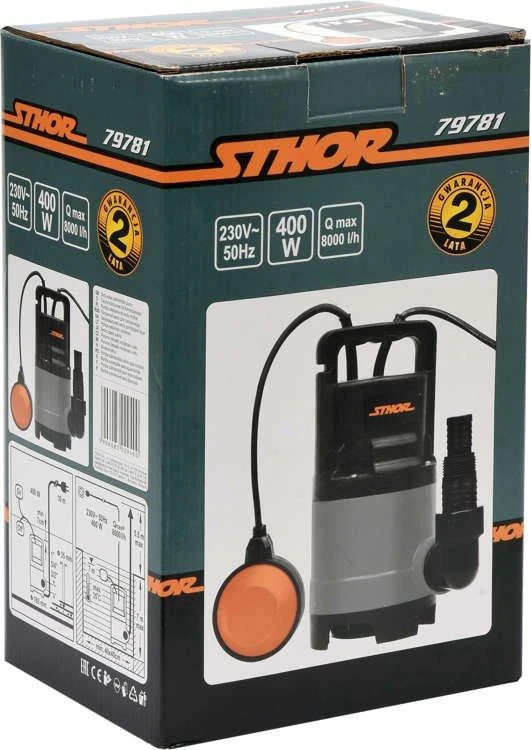 STHOR DIRTY VANDENS SIurblys 400W 79781