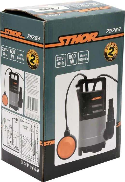 STHOR DIRTY VANDENS SIURBLYS 600W 79783