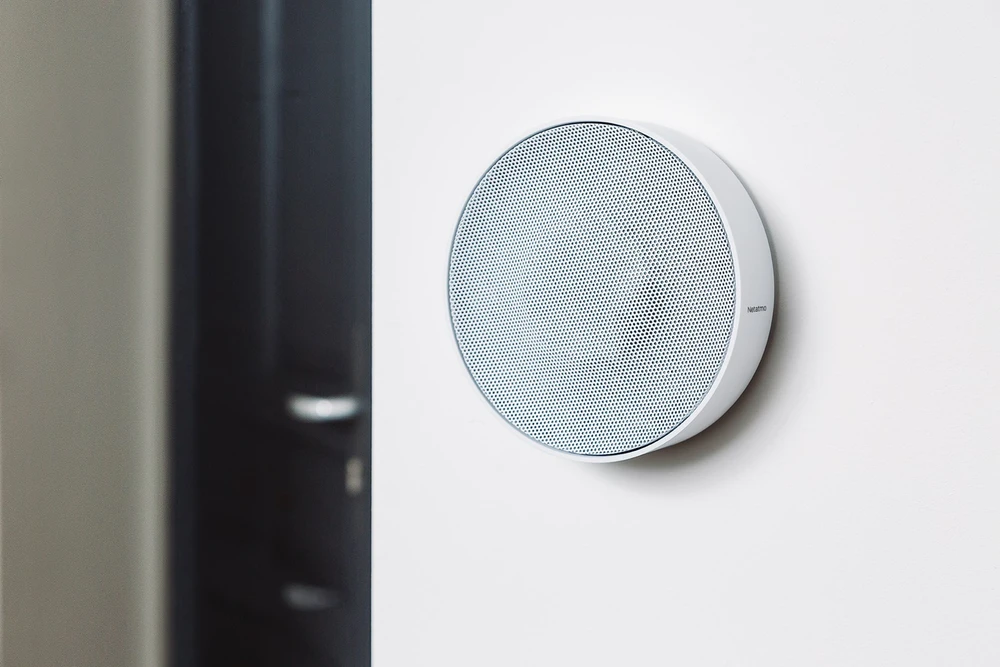 „Netatmo nis“ išmaniųjų namų signalizacijos sirena