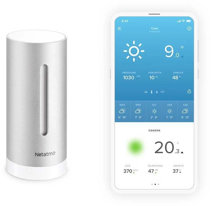 „Netatmo nim“ vidinis modulis