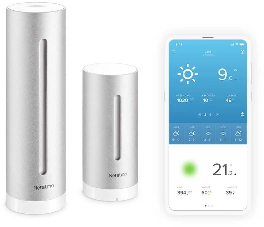 „Netatmo NWS“ išmanioji meteorologinė stotis