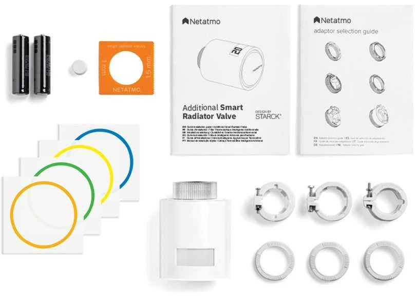 Netatmo NBU-NAV 3-valve kit