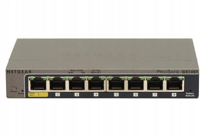 Šakotuvas NETGEAR 8 prievadų Gigabit Ethernet Smart Managed Pro jungiklis