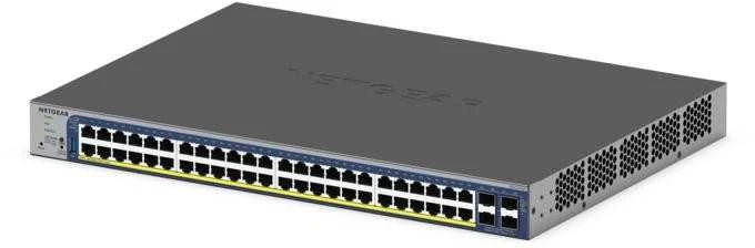 Šakotuvas Netgear Išmanusis jungiklis gs752txp 48ge poe+ 4sfp+
