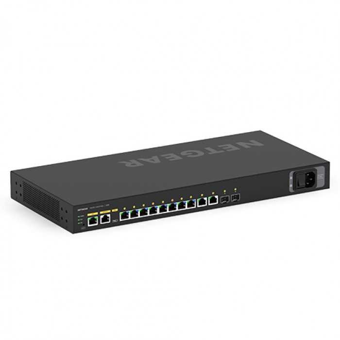Šakotuvas Netgear M4250-10g2f-poe+ jungiklis 8poe+ 2ge 2sfp