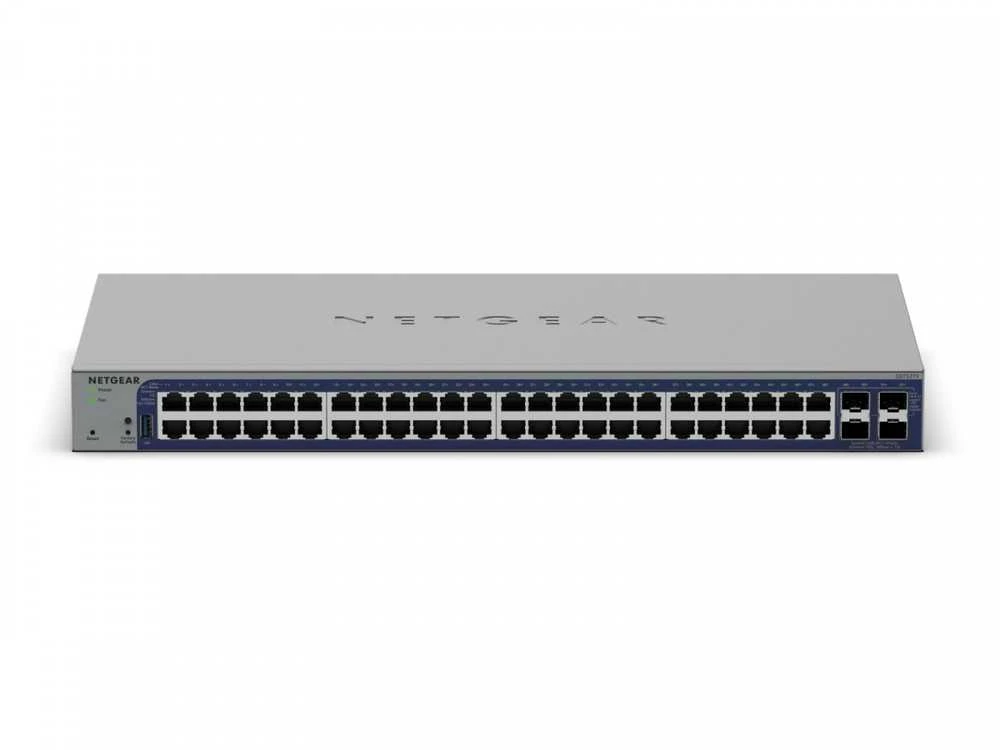 Šakotuvas „Netgear“ komutatorius GS752TXv3 52p valdomas gigabito/10G
