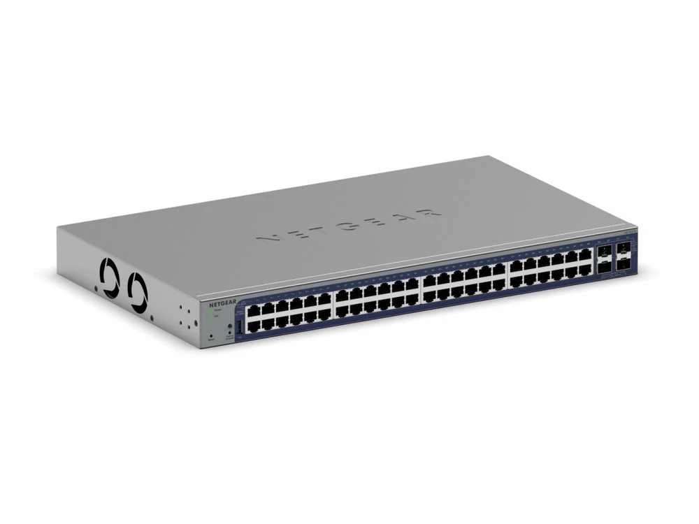 Šakotuvas „Netgear“ komutatorius GS752TXv3 52p valdomas gigabito/10G
