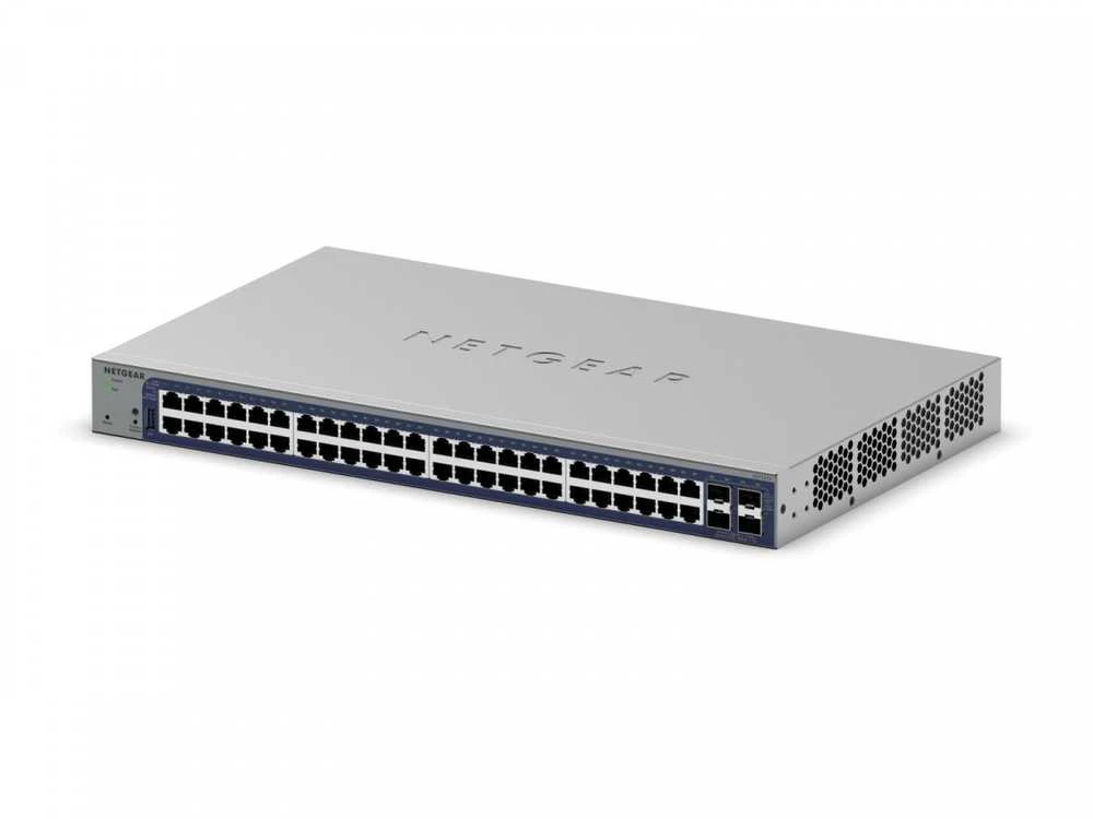 Šakotuvas „Netgear“ komutatorius GS752TXv3 52p valdomas gigabito/10G