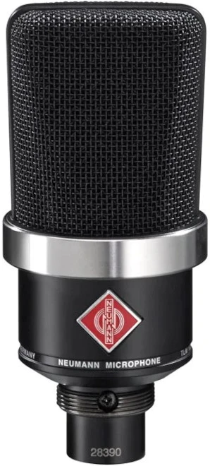 Neumann TLM 102 NI - didelės diafragmos kondensatorinis mikrofonas, nikelio spalvos