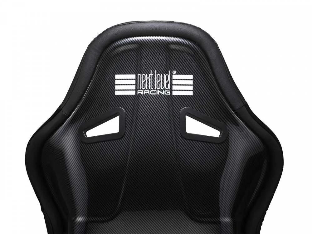 Next Level Racing ES2 Elite sim racing seat, carbon – juodos spalvos