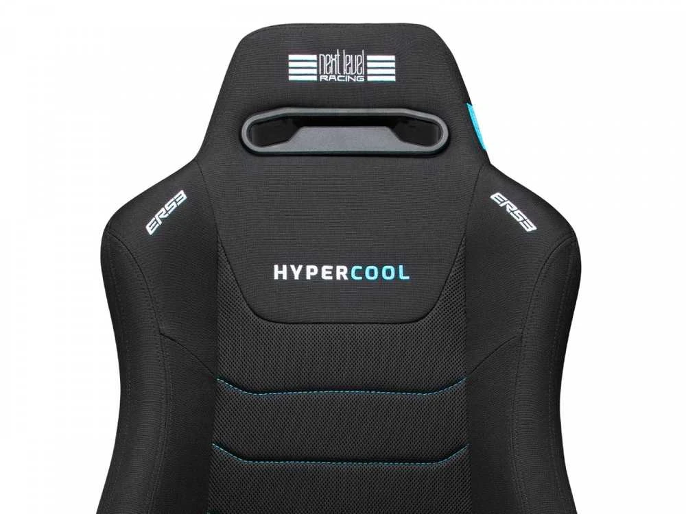 „Next Level Racing ERS3 HYPERCOOL“ simuliatorinė lenktynių sėdynė, ventiliuojama – juoda
