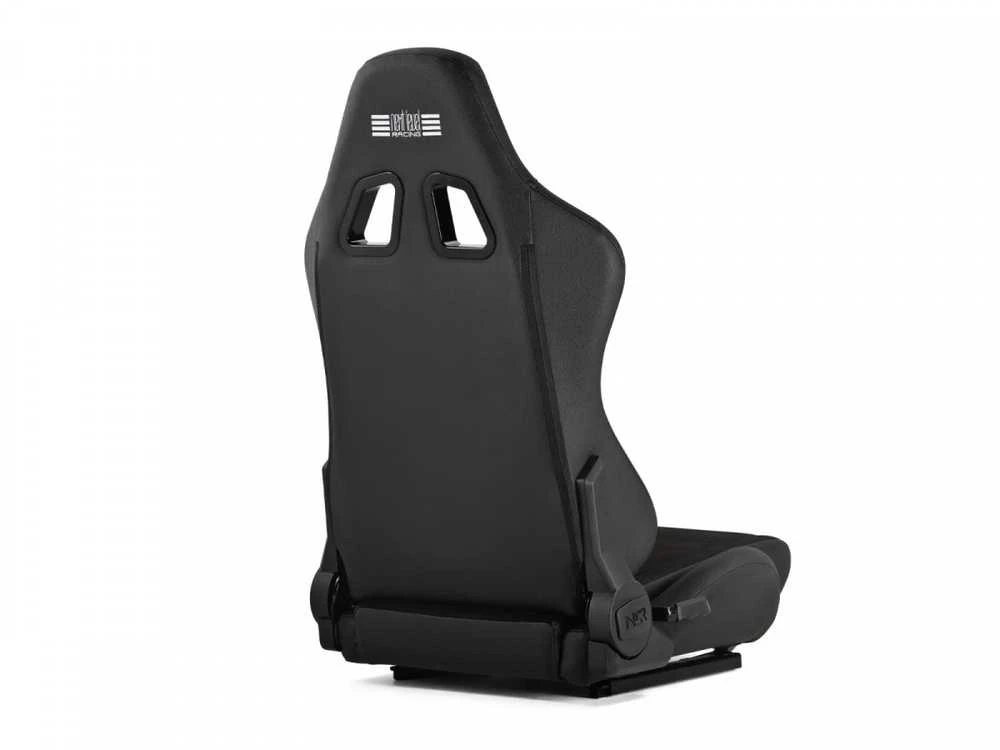 „Next Level Racing“ | ERS5 Elite PU odos ir zomšos leidimas | Atlošiama sėdynė | PU oda ir zomša | Juodas
