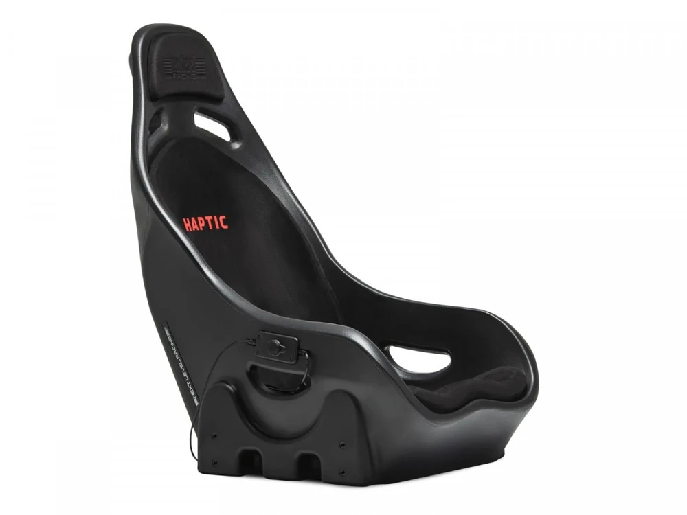 „Next Level Racing Fotel es1“ lenktyninė sėdynė su lytėjimo grįžtamuoju ryšiu ir simuliatoriumi