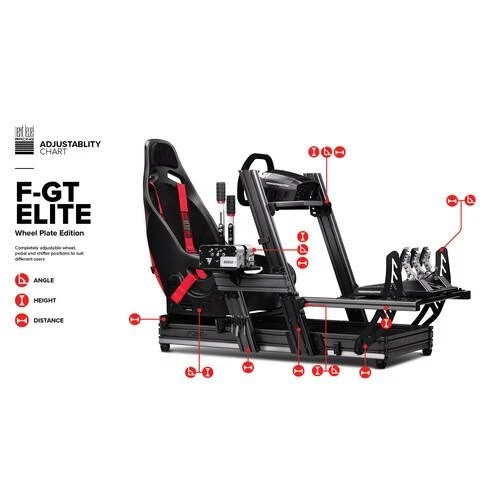 „Next Level Racing FGT Elite“ vairo plokštelių leidimas